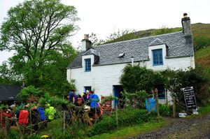 from outside at Kerrera Tea Garden in Isle Of Keerera