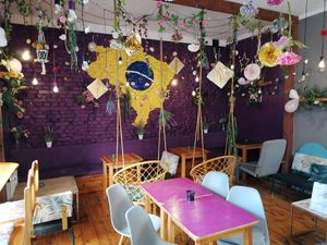 Quirky interior at Sorrir in Poznan