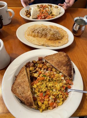   at Jeannie's Great Maine Breakfast in Bar Harbor