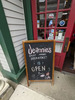  at Jeannie's Great Maine Breakfast in Bar Harbor