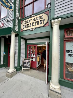   at Jeannie's Great Maine Breakfast in Bar Harbor