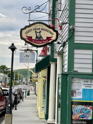   at Jeannie's Great Maine Breakfast in Bar Harbor
