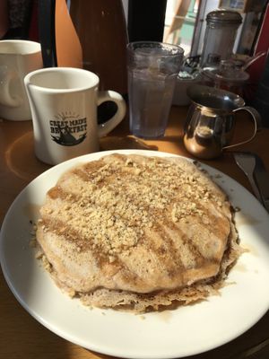 Vegan pancakes!   at Jeannie's Great Maine Breakfast in Bar Harbor