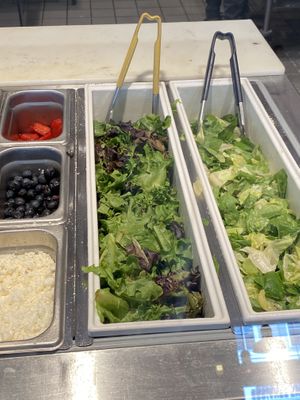 Salad  at Blaze Pizza in Storrs