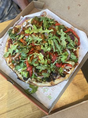   at Blaze Pizza in Storrs