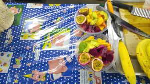 2 completed bowls at Best Fresh Smoothies and Bowls in Chiang Mai