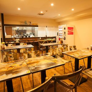 tidy interior at Taiwan Shokudo in Tokyo