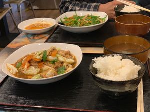 1300¥ for two (Dumplings not pictured) at Taiwan Shokudo in Tokyo