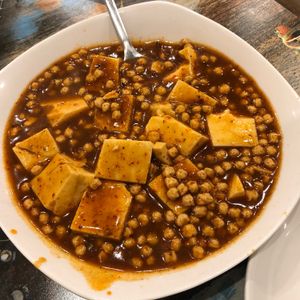 mapo dofu at Taiwan Shokudo in Tokyo