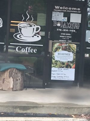 Hours  at Bojayne's Specialty Foods in Mcdonough