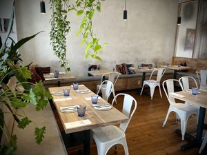   at Aleph Middle Eastern Eatery in Vancouver