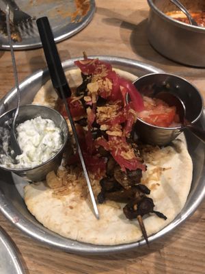 The Jerusalem experience   at Aleph Middle Eastern Eatery in Vancouver