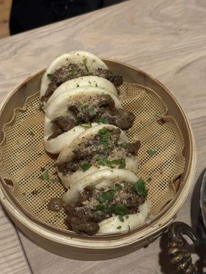 Persian baos  at Aleph Middle Eastern Eatery in Vancouver