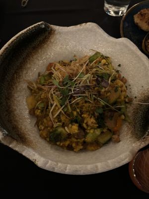 Vegan Paella  at Wildest Restaurant & Bar in Palm Desert