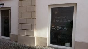 Entrance at Cherubinowy Wedrowiec in Wroclaw