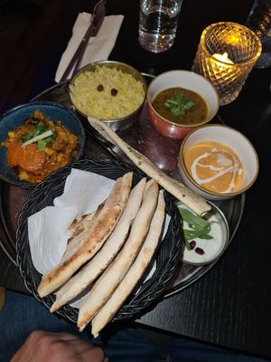 Thali plate! at Indiya in Wels