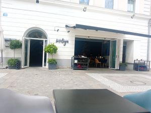 Entrance at Indiya in Wels