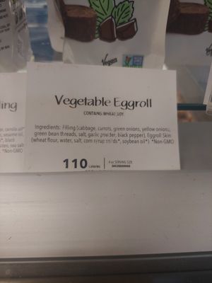 Vegetable egg roll at Whole Foods Market in Riverdale Park