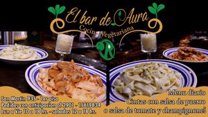 Cada día nuestra cocinera nos deleita con un plato diferente, teniendo otras opciones siempre para elegir.
    at El Bar de Aura in Ushuaia