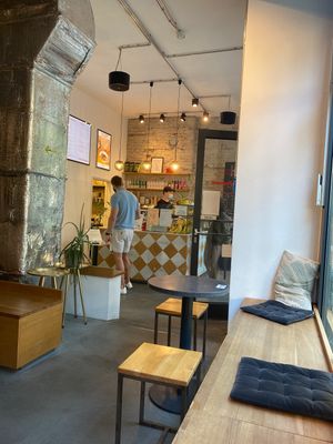 Next to b-cycle shop  at My Goodness in Berlin