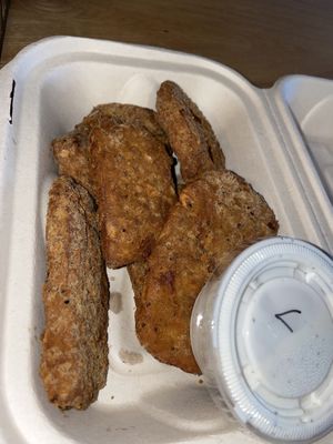 Tenders. Not the best. The ranch is fire though  at Bizza in San Francisco