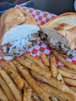 Chicken sub   at Bizza in San Francisco