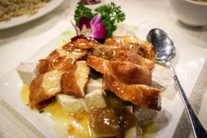 . at Harmony Village Vegetarian in Hong Kong Island