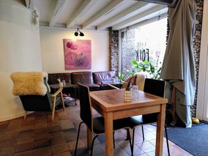 Interior at Cafe Folk in Le Mans