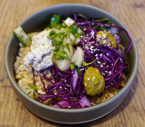 Today's plate at Cafe Folk in Le Mans