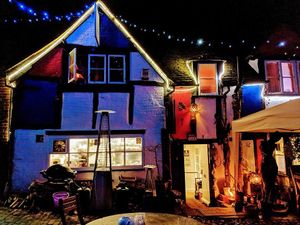 By night at The Drawingroom in Chesham