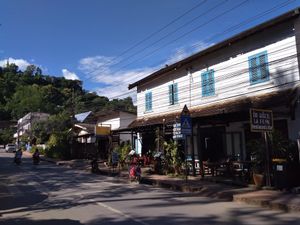 Outside at La Silapa in Luang Prabang