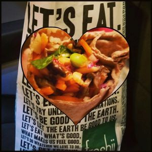 Khao San Burrito at freshii in Riverside