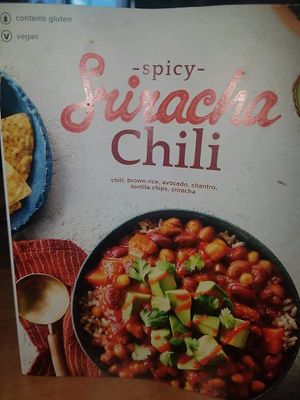 Vegan sriracha chili. at freshii in Riverside