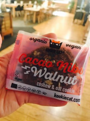 Organic vegan cookies at Acanteen in Chelmsford