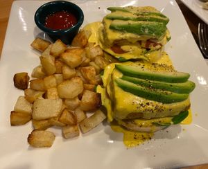 Eggz Benny at SaVeg Cafe in Calgary