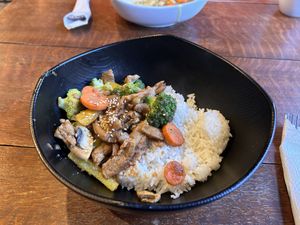 Vegan bulgogi   at SaVeg Cafe in Calgary