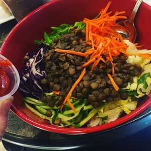 Bibimbap! Just a fun word to say   at SaVeg Cafe in Calgary