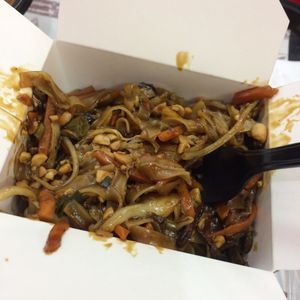 Pad Thai noodles at Manga Noodles in Eilat
