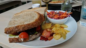 Big lover of taste at Truefood Cafe in Lund