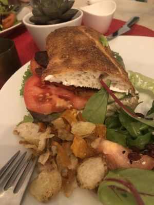 BLT at Truefood Cafe in Lund