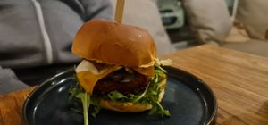 Vitaly Burger with extra Bacon at Froindlichst - Daimlerstr in Hamburg