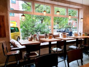 Sitting area at Froindlichst - Daimlerstr in Hamburg