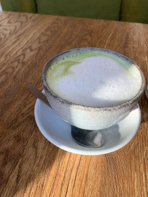 Matcha tea at Froindlichst - Daimlerstr in Hamburg