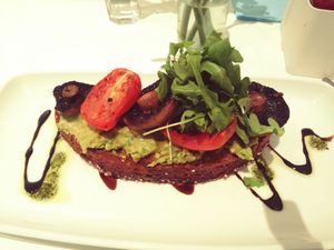 Vegan Breakfast at Trebah Garden in Falmouth