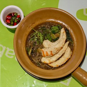 Vegan Claypot Vermicelli at Bangkok Jam - Marina Square in Central Singapore
