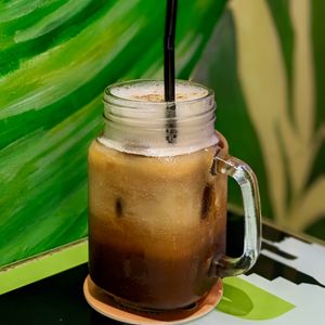 Vegan Thai Milk Tea at Bangkok Jam - Marina Square in Central Singapore