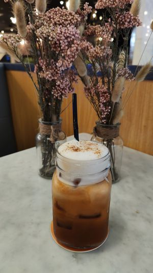 Vegan Thai milk tea at Bangkok Jam - Marina Square in Central Singapore