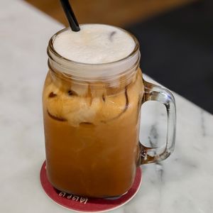 Vegan Thai Milk Tea at Bangkok Jam - Marina Square in Central Singapore