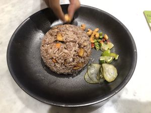 Olive rice  at Bangkok Jam - Marina Square in Central Singapore
