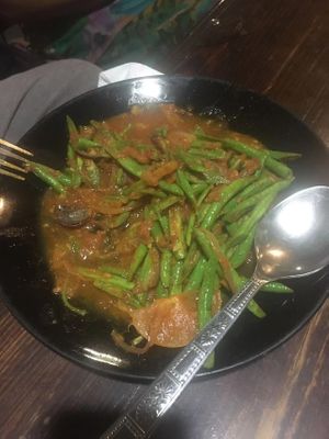 Yam Tua at The Swan Burmese Cuisine in Chiang Mai